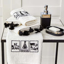 KARACA HOME BRAVE Lot de 4 serviettes brodées - 4 Parça Nakışlı Havlu Seti