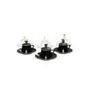 KARACA SATRANÇ/ÉCHECS Set de tasses à café 18 pièces 6 personnes