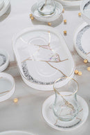 ACAR KINTSUGI MOON Frühstücksset 25-teilig 6 Pers.