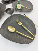 ZELLERFELD TREND Frühstücksset schwarz 17-teilig 6 Pers.