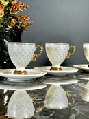 ACAR CAROLINA Kaffeetassen aus Porzellan 6 Personen