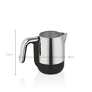KORKMAZ KAHVEKOLIK COFFEE MAKER Krom siyah otomatik kahve makinesi