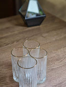 TREND HOME ROYAL GLASS Set mit 4 langen goldenen Gläsern