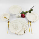 ZELLERFELD BLOOM Tafelservice Motiv Goldener Baum 27 Teile 6 Pers.