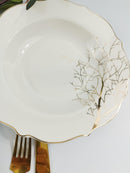 ZELLERFELD BLOOM Tafelservice Motiv Goldener Baum 27 Teile 6 Pers.