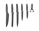 MICHELINO Set de couteaux 6 pièces GRIS - Bella Home
