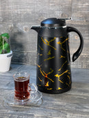 TREND HOME COLLECTION Schicke Thermoskanne mit goldenem Muster﻿﻿ 