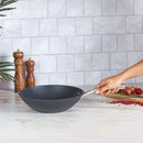KARACA BIO DIAMOND PRO Poêle Wok  28 cm 2,8 L Induction - İndüksiyon Tabanlı Wok Tava 28 cm 2,8 Lt