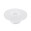 KARACA CRYSTAL Présentoir à gâteau en verre  28 X 11 CM Cam kek standı KARACA CRYSTAL avec couvercle dôme