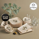 KARACA ALYVIA Service petit déjeuner 24 pièces 6 personnes - 24 Parça 6 kişilik kahvaltı servis takımı