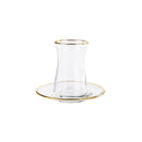 KARACA LACE YENi Set de verres à thé 12 pièces 6 personnes - 12 parça 6 kişilik çay seti