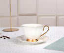 ZELLERFELD Teetassenset 6 Personen 12-teilig mit silber
