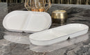 TREND HOME COLLECTION Porzellan- Set aus 2 Tellern gold