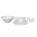KARACA STREAMLINE NEW SATURN PLATIN 59-teiliges Tafelservice für 12 Personen