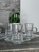 TREND HOME COLLECTION 6 Kişilik 12 Parça kulplu çay seti 