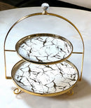 TREND HOME COLLECTION Kuchenständer 2-stöckig 