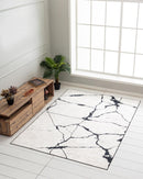 BELLA TAPIS GRANIT Blanc et Noir Tapis lavable antidérapant et antibactérien- Bella-Home: art de la table, verrerie, trousseau de mariée, décoration