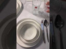 KARACA STREAMLINE NEW SATURN PLATIN 59-teiliges Tafelservice für 12 Personen