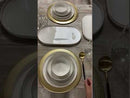 KARACA SATURN GOLD Yemek takımı 59 parça 12 kişilik
