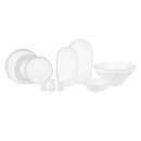 KARACA STREAMLINE NEW SATURN PLATIN 59-teiliges Tafelservice für 12 Personen