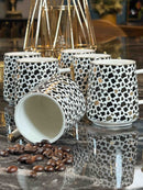 ACAR MUG MY KUPA Set mit 6 Cappuccino-Tassen