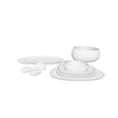 KARACA STREAMLINE TRIBE PLATIN Tafelservice 59 Teile 12 Personen